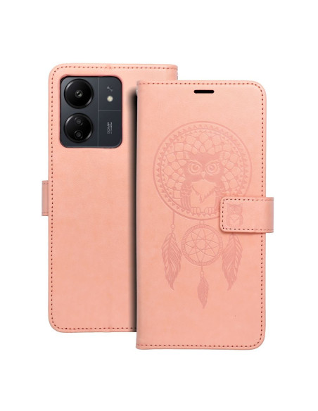 MEZZO Etui pour XIAOMI Redmi 13C / POCO C65 dreamcatcher peach fuzz