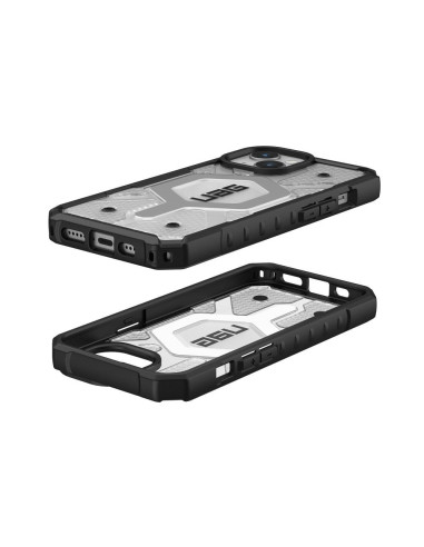 ( UAG ) Urban Armor Gear Pathfinder compatible with Magsafe for IPHONE 15 ice