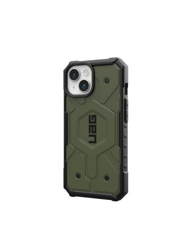( UAG ) Urban Armor Gear Pathfinder compatible with Magsafe for IPHONE 15 olive