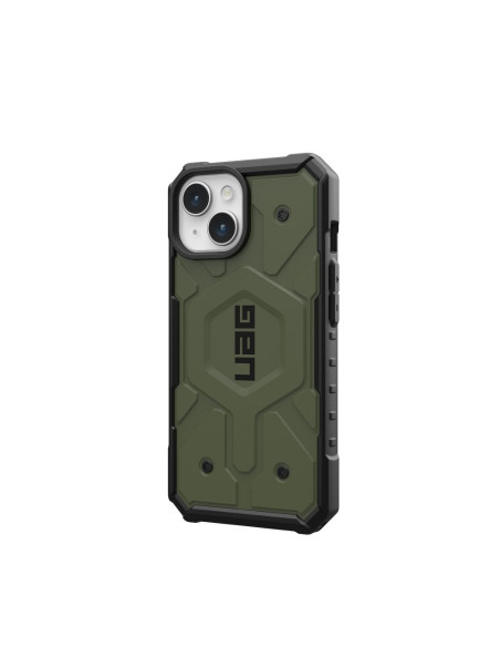 ( UAG ) Urban Armor Gear Pathfinder compatible with Magsafe for IPHONE 15 olive