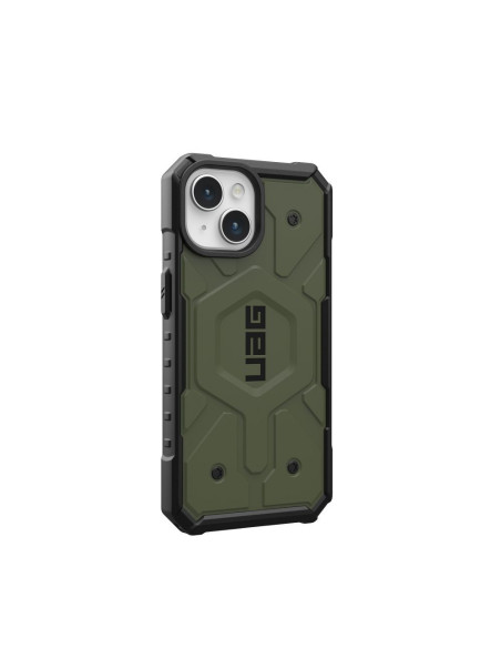 ( UAG ) Urban Armor Gear Pathfinder compatible with Magsafe for IPHONE 15 olive