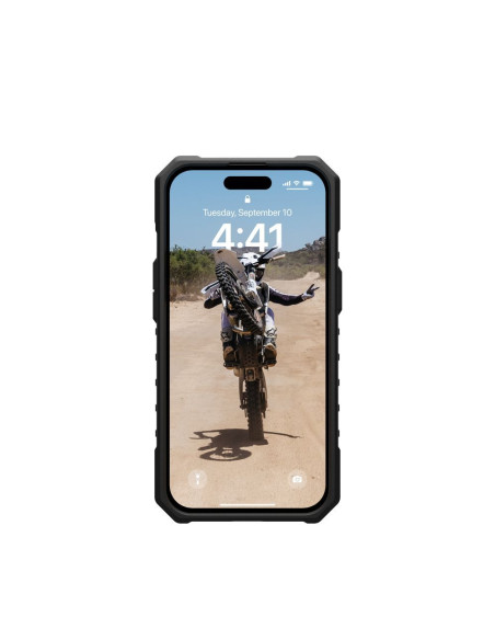 ( UAG ) Urban Armor Gear Pathfinder compatible with Magsafe for IPHONE 15 olive