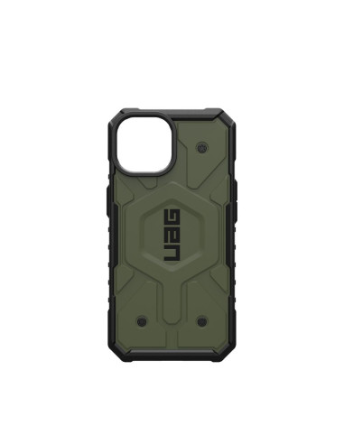 ( UAG ) Urban Armor Gear Pathfinder compatible with Magsafe for IPHONE 15 olive