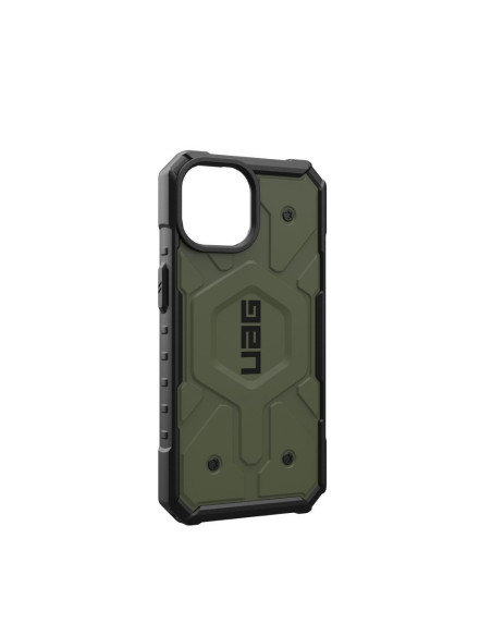 ( UAG ) Urban Armor Gear Pathfinder compatible with Magsafe for IPHONE 15 olive