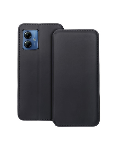 Etui double pour MOTOROLA G14 noir