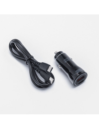 Chargeur de voiture Blue Star 30W (PD, QC 3.0, AFC, PPS) avec connecteur USB C et câble USB C-C 60W
