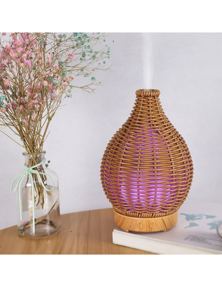 Humidificateur/diffuseur d'aromathérapie Art Deco modèle YX100ML style bois