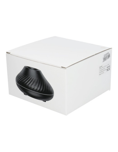 Humidificateur/diffuseur d'aromathérapie avec flamme colorée Art Deco modèle YMX 130 blanc