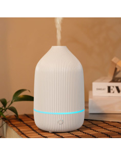 Humidificateur/diffuseur d'aromathérapie Art Deco modèle GH2009 blanc 2
