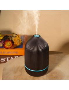 Humidificateur/diffuseur d'aromathérapie Art Deco modèle GH2009 marron 2
