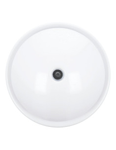 Humidificateur/diffuseur d'aromathérapie avec flamme colorée Modèle Art Déco CAD-12/0952 blanc 2