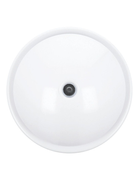 Humidificateur/diffuseur d'aromathérapie avec flamme colorée Modèle Art Déco CAD-12/0952 blanc