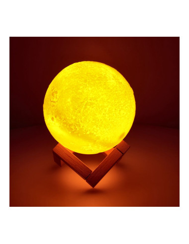 Veilleuse / humidificateur Art déco lune YQ-008