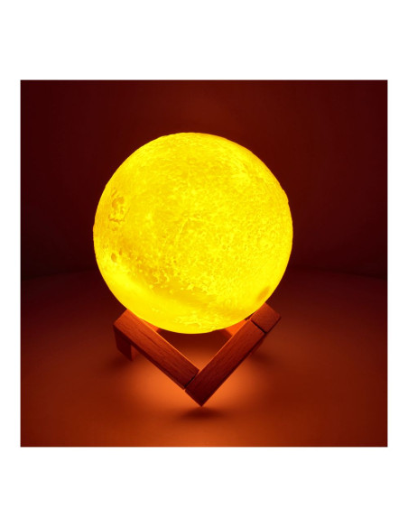 Veilleuse / humidificateur Art déco lune YQ-008