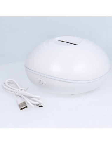 Humidificateur/diffuseur d'aromathérapie Art Deco modèle SD13 blanc