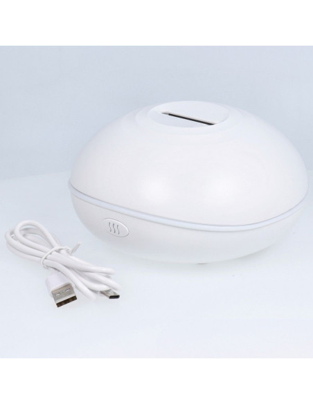 Humidificateur/diffuseur d'aromathérapie Art Deco modèle SD13 blanc