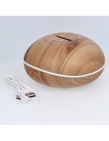 Humidificateur/diffuseur d'aromathérapie Art Deco modèle SD13 couleur bois