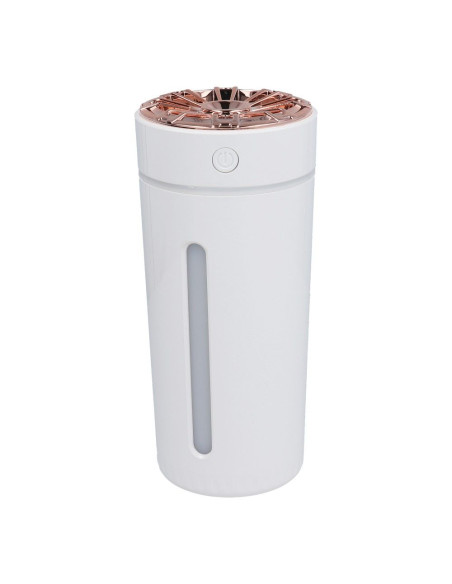 Humidificateur d'aromathérapie Art Deco / diffuseur de voiture modèle RM-0628 blanc
