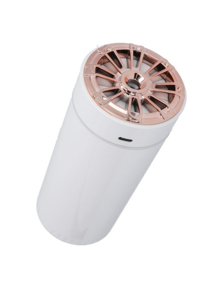 Humidificateur d'aromathérapie Art Deco / diffuseur de voiture modèle RM-0628 blanc