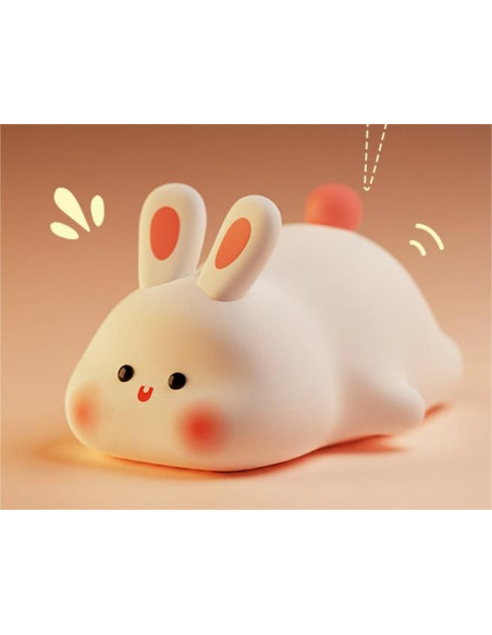 Table lamp bedside Rabbit Art Deco touch style