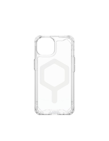 (UAG) Urban Armor Gear Plyo compatible with Magsafe for IPHONE 15 ice white