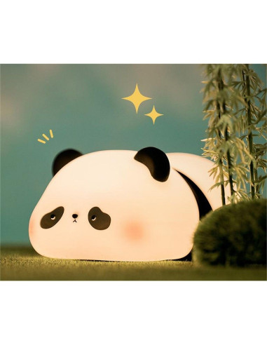 Lampe de nuit tactile Panda Art Deco
