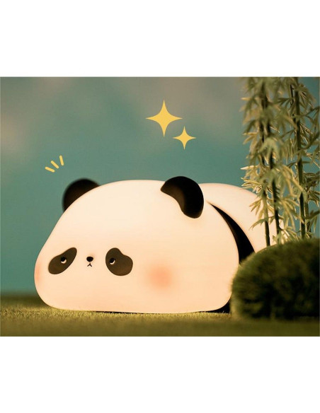 Lampe de nuit tactile Panda Art Deco