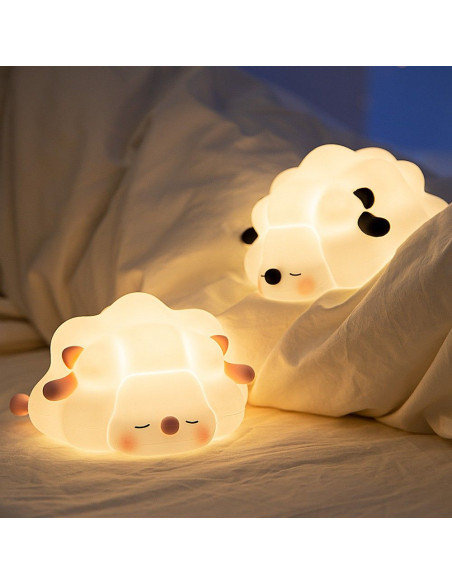 Lampe de chevet Art Déco mouton touch K-1156