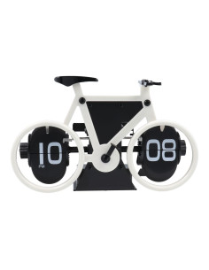 Horloge électronique de bureau ROWER Flip blanc HY-F087