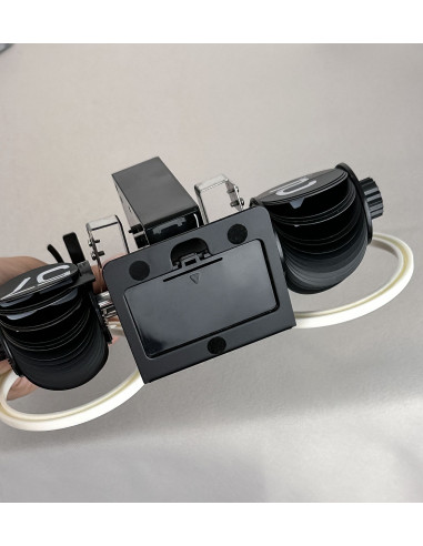 Horloge électronique de bureau ROWER Flip blanc HY-F087