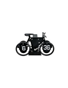 Horloge électronique de bureau ROWER Flip noir HY-F087