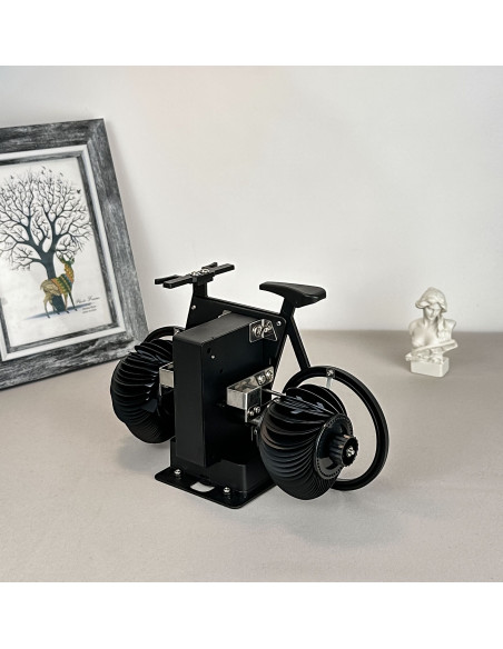 Horloge électronique de bureau ROWER Flip noir HY-F087