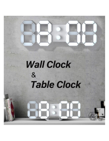 Horloge de bureau électronique EH-LED1302 (taille S)