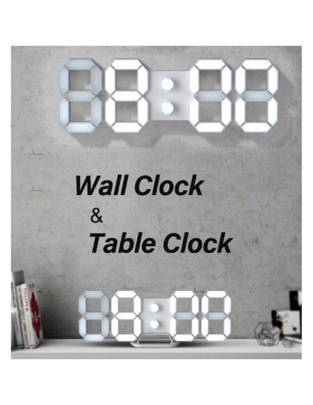 Horloge de bureau électronique EH-LED1302 (taille S)