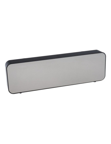 Horloge murale électronique LED avec température et date rouge MDBLC