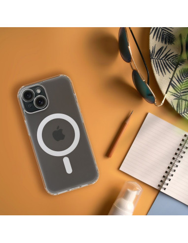 FROST MAG COVER case with camera protection compatible with MagSafe for IPHONE 11 transparent
