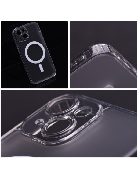 FROST MAG COVER case with camera protection compatible with MagSafe for IPHONE 11 transparent