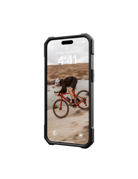 ( UAG ) Urban Armor Gear Essential compatible with Magsafe for IPHONE 15 PRO MAX black
