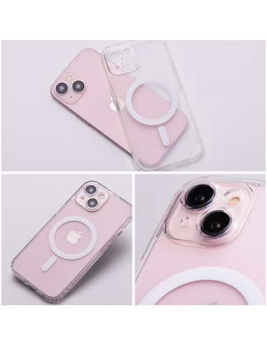 FROST MAG COVER Coque avec protection de l'appareil photo compatible avec MagSafe pour IPHONE 11 Pro Max transparent
