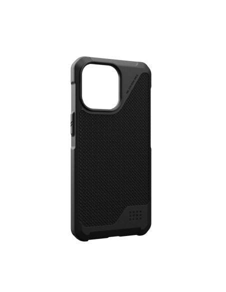 (UAG) Urban Armor Gear Metropolis LT case compatible with MagSafe for IPHONE 15 PRO MAX kevlar black
