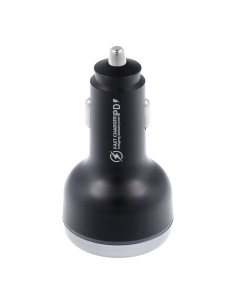 Chargeur de voiture USB QC 3.0 + 2x Type C PD CC69-2C1A (Total 191W) 2