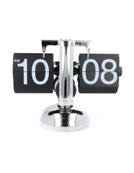 Electronic table clock silver HY-F001