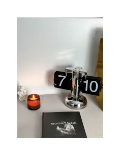 Electronic wall clock black HY-F001 2