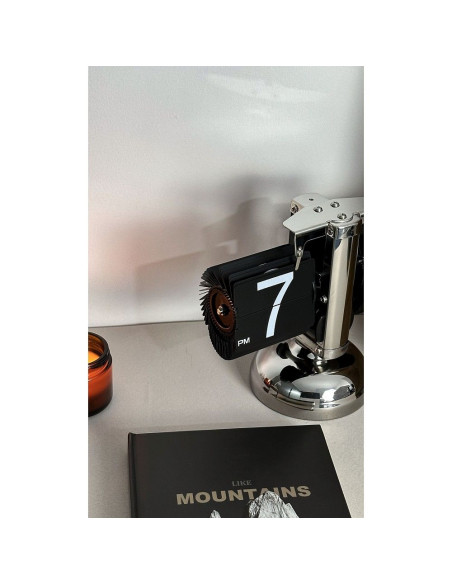 Electronic wall clock black HY-F001