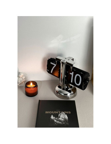 Electronic wall clock black HY-F001