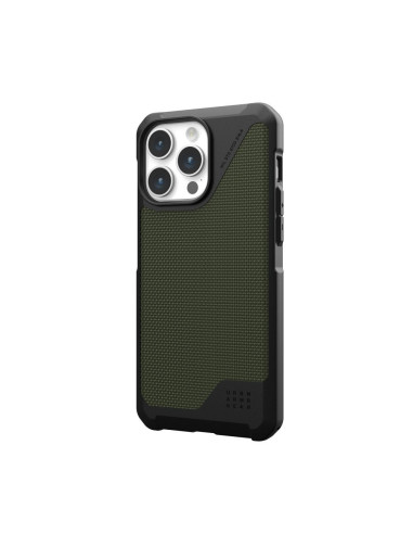 (UAG) Urban Armor Gear Metropolis LT case compatible with MagSafe for IPHONE 15 PRO MAX kevlar olive