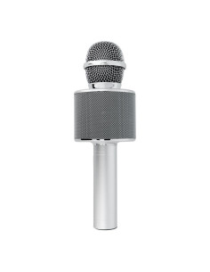 Microphone karaoké multimédia CR58S HQ argent 2