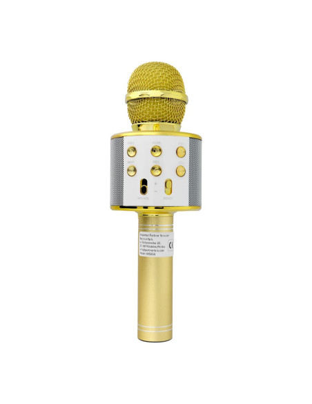 Microphone karaoké multimédia CR58S HQ or