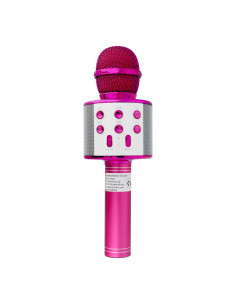 Microphone karaoké multimédia CR58S HQ rose