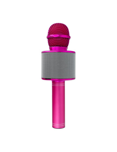 Microphone karaoké multimédia CR58S HQ rose